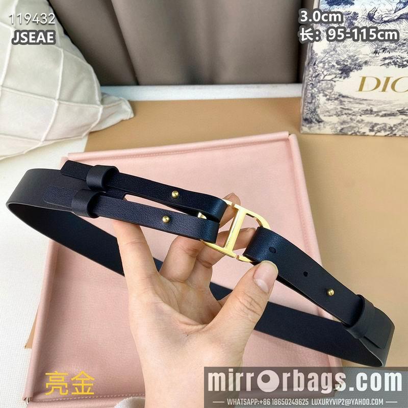 Dior belt 30mmX95-125cm 8L040802