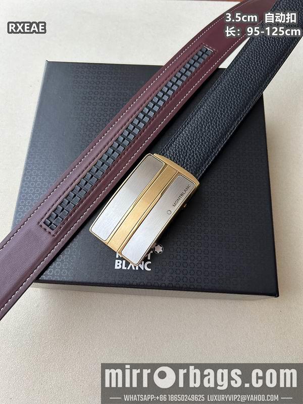 Montlanc belt 35mmX100-125cm 8L78