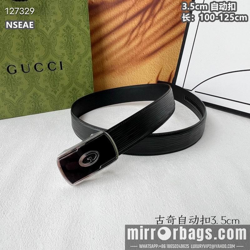 Gucci belt 35mmX100-125cm 8L77