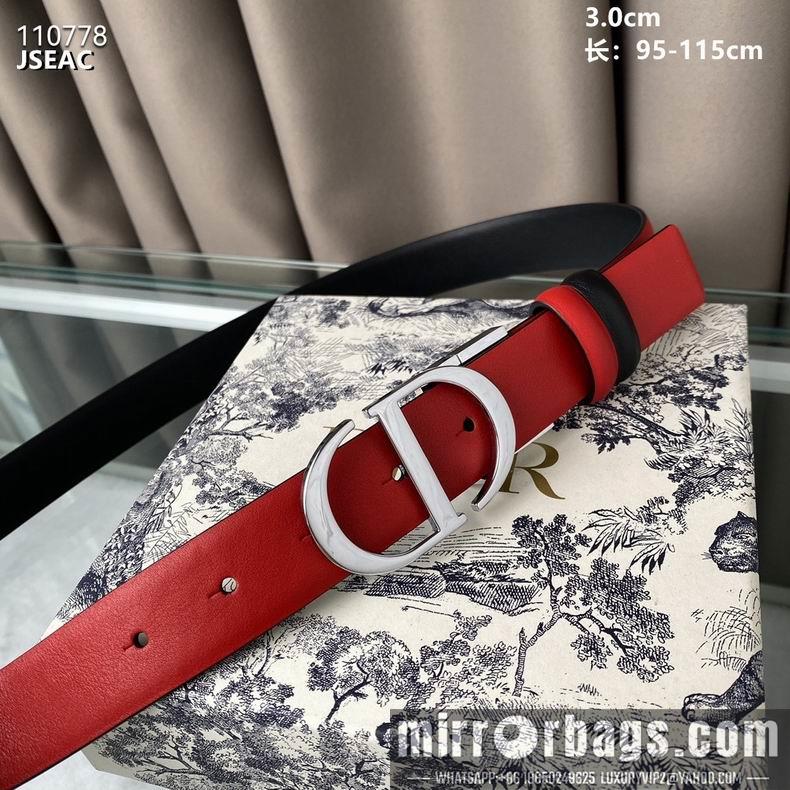 Dior Belt 30mmX95-115cm 8L08