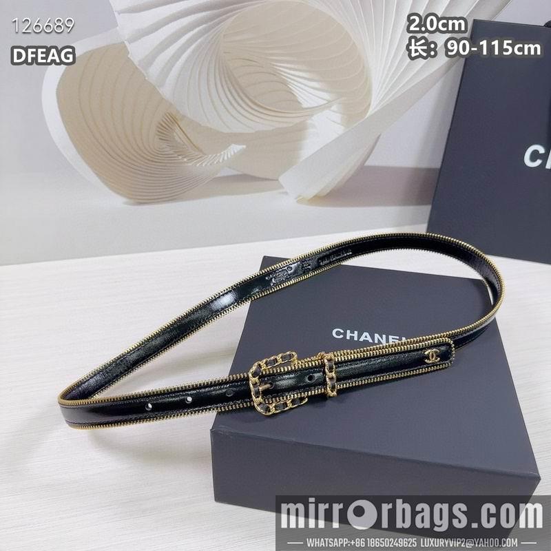Chanel belt 20mmX90-115cm 8L10