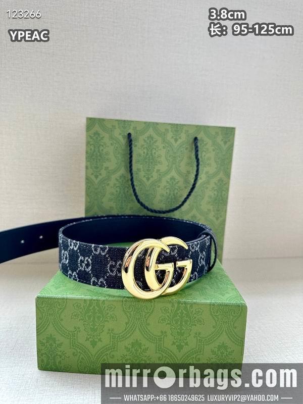 Gucci belt 38mmX95-125cm 8L11