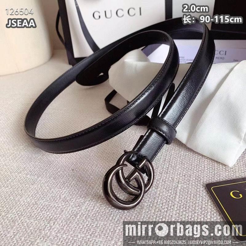 Gucci belt 20mmX90-115cm 8L16
