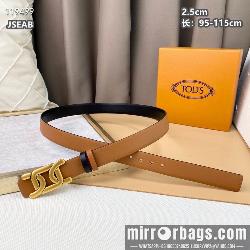 Tod's belt 25mmX95-115cm 8L040801