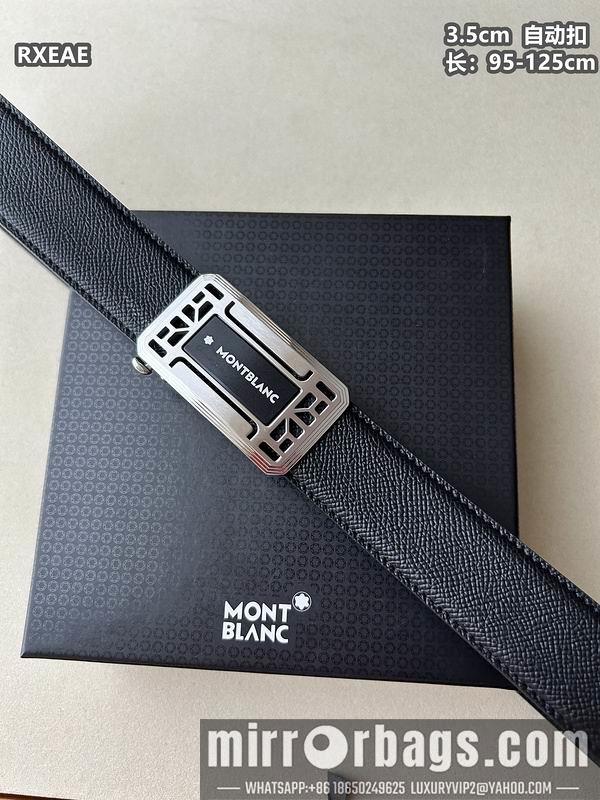 Montlanc belt 35mmX100-125cm 8L74