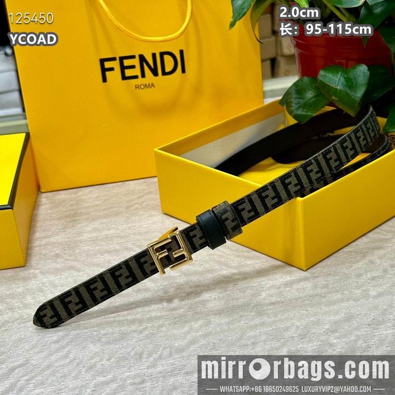 Fendi belt 20mmX95-115cm 8L13