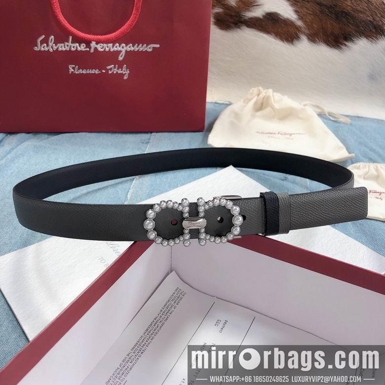 Ferragamo Belt 25mmx95-110cm 7D05