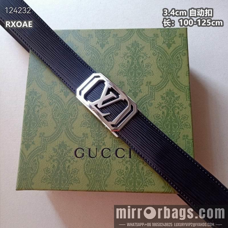 LV belt 34mmX100-125cm 8L30