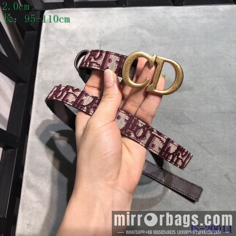 Dior Belt 20mmX95-110cm 8L09