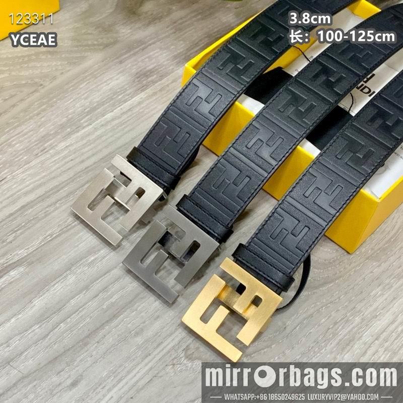Fendi belt 38mmX100-125cm 8L27