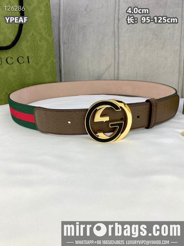 Gucci belt 40mmX95-125cm 8L63