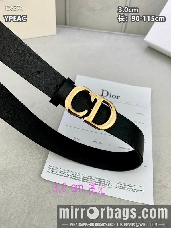 Dior belt 30mmX90-115cm 8L111004