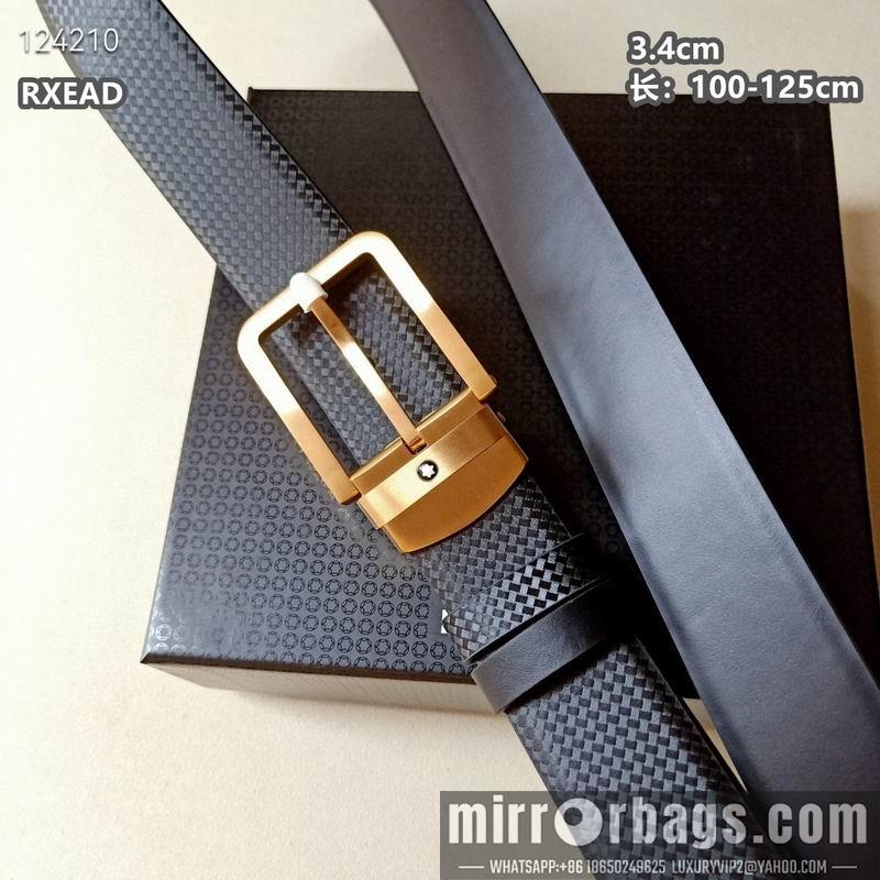 Montblanc belt 34mmX100-125cm 8L07