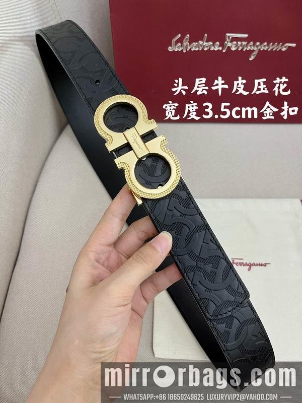 Ferragamo belt 35mmX95-125cm 7D25