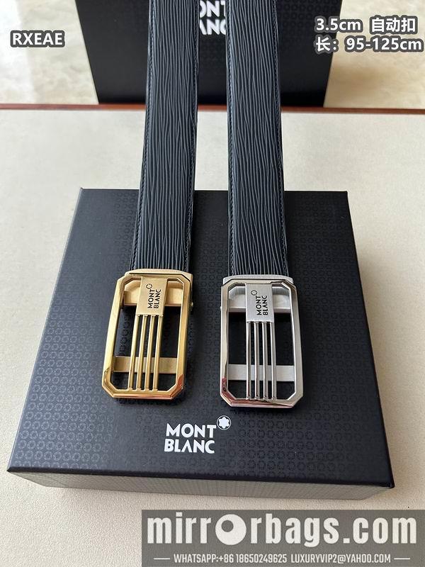 Montlanc belt 35mmX100-125cm 8L77