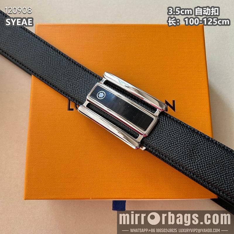 Montblanc belt 自动扣 35mmX100-125cm 8L072005