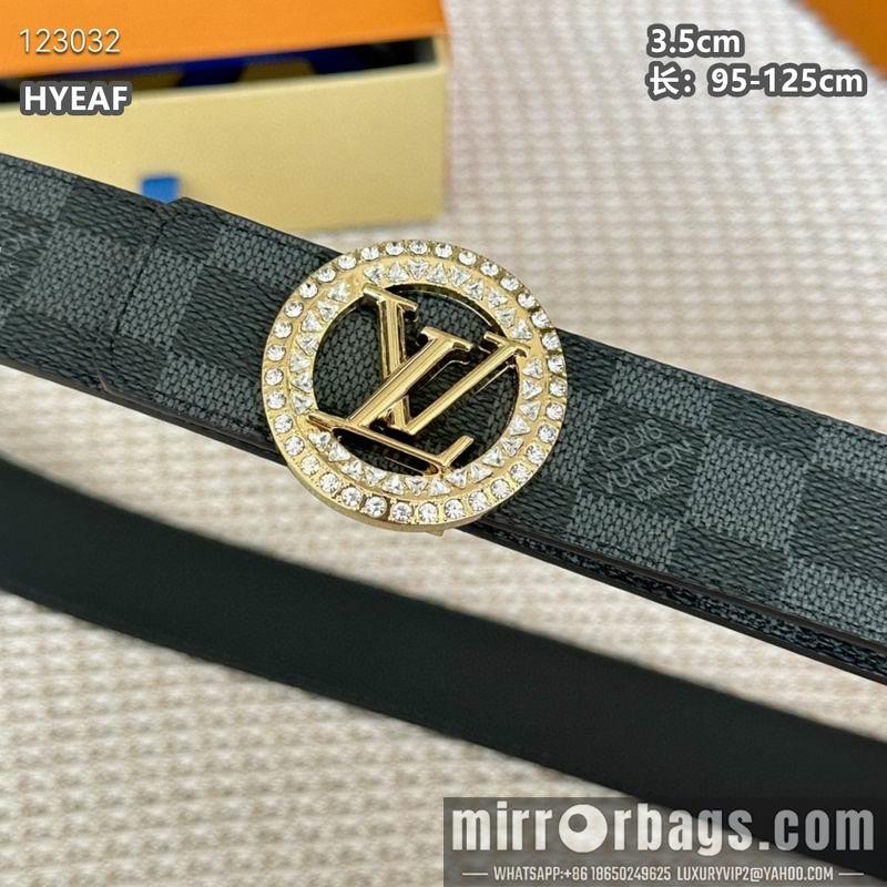 LV belt 35mmX95-125cm 8L18