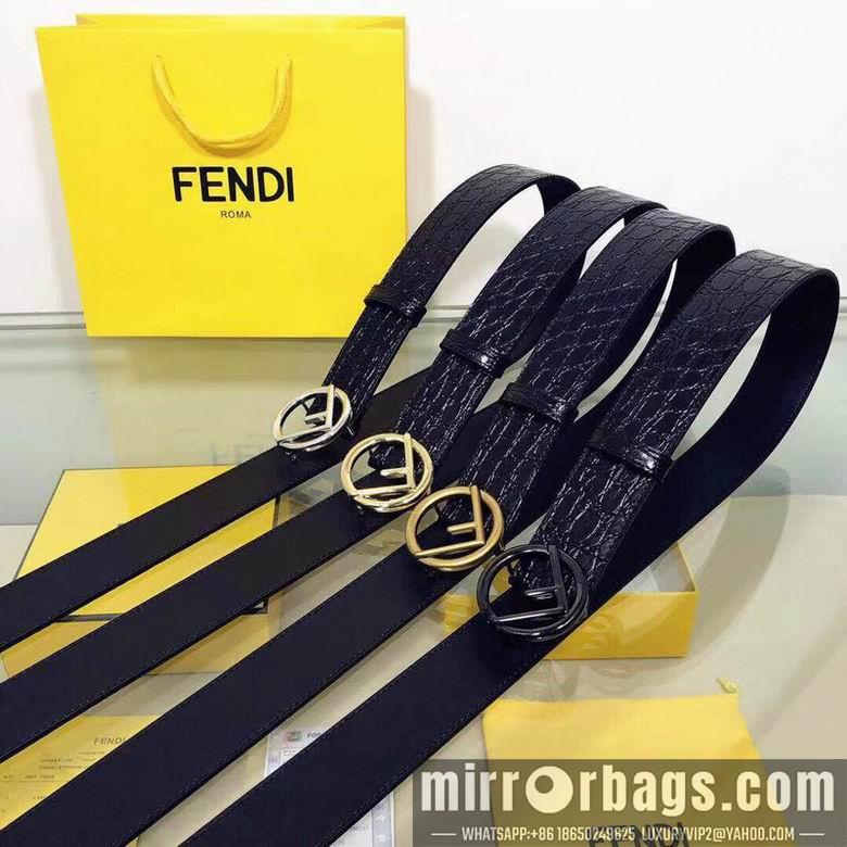 Fendi Belt 38mmX95-125cm 7D51