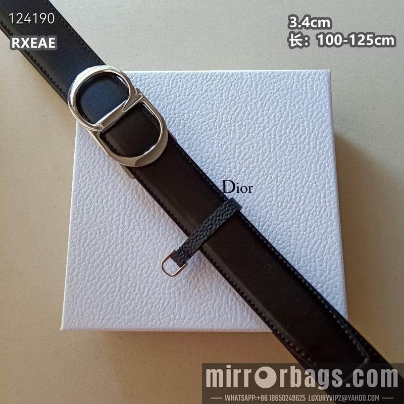Dior belt 34mmX100-125cm 8L01