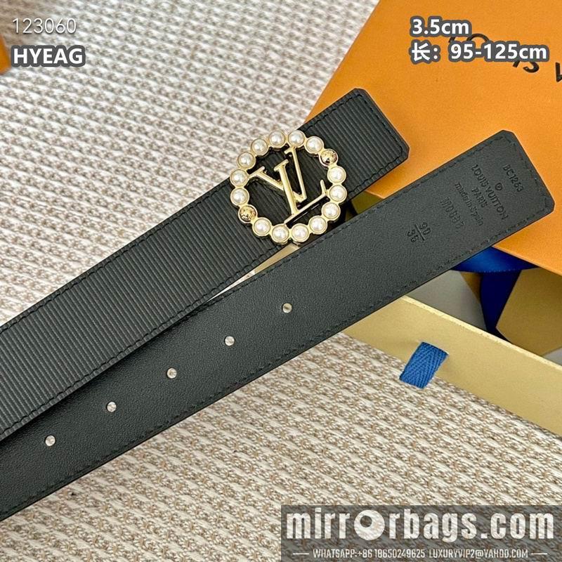 LV belt 35mmX95-125cm 8L01