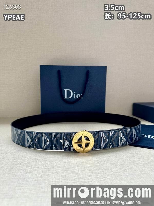 Dior belt 35mmX95-125cm 8L18