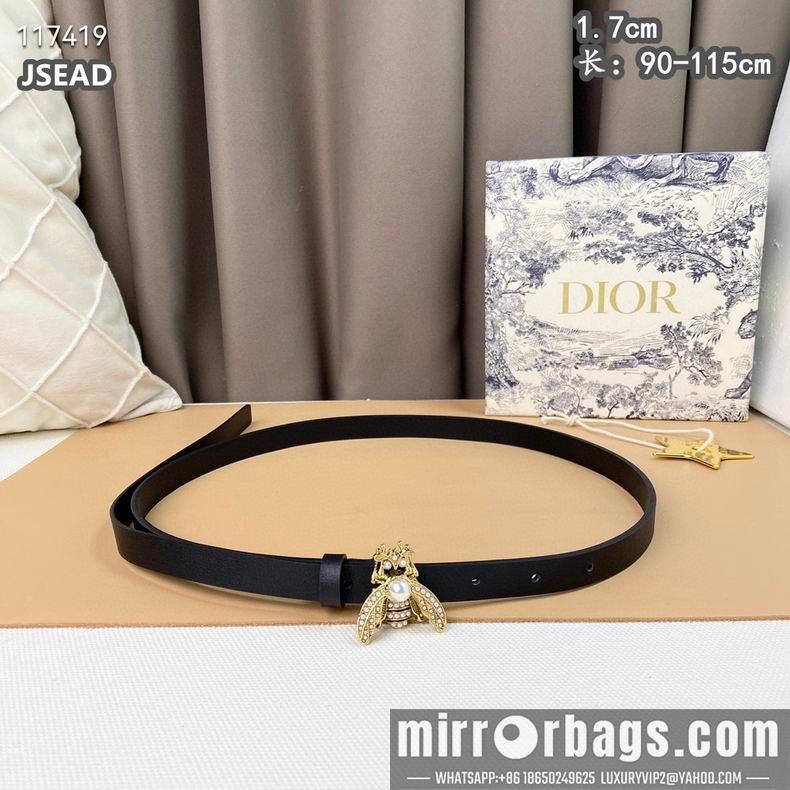 Dior belt 17mmX90-115cm 8L02