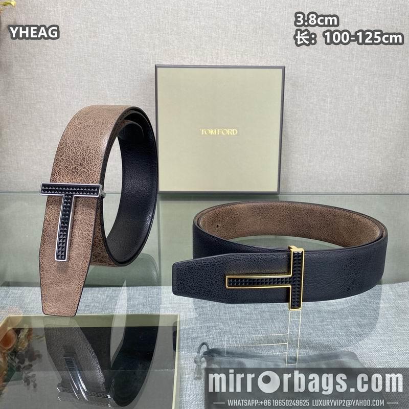 Tom Ford belt 38mmX100-125cm 8L97