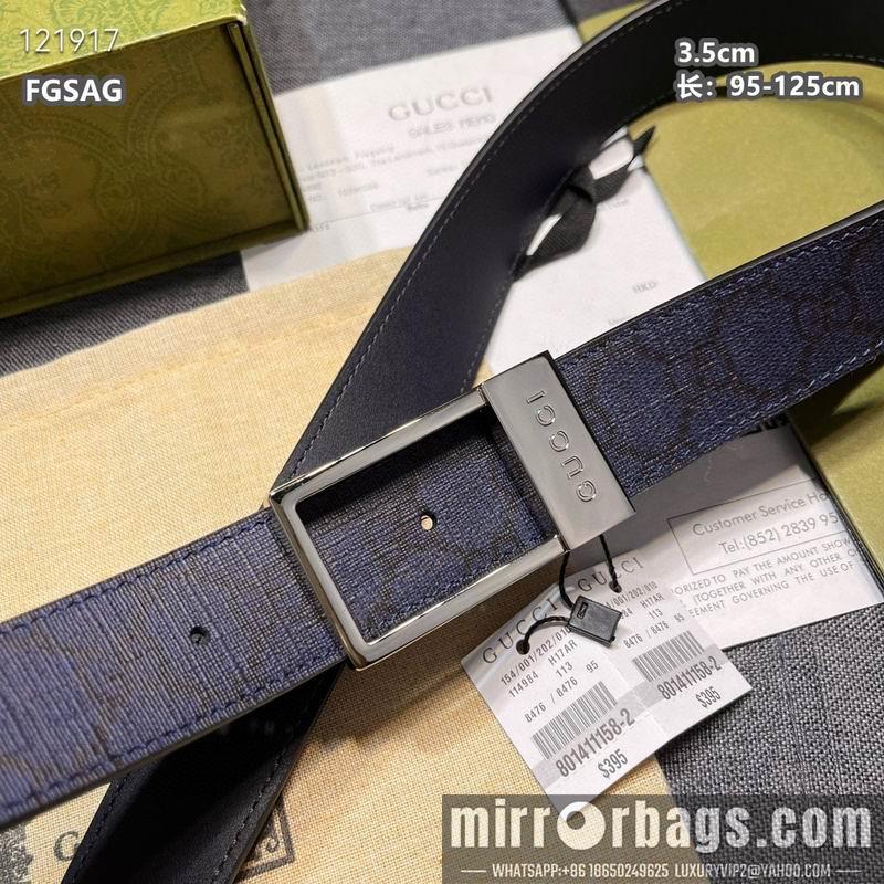 Gucci belt 35mmX95-125cm 8L01