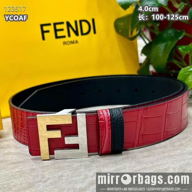 Fendi belt 40mmX100-125cm 8L32