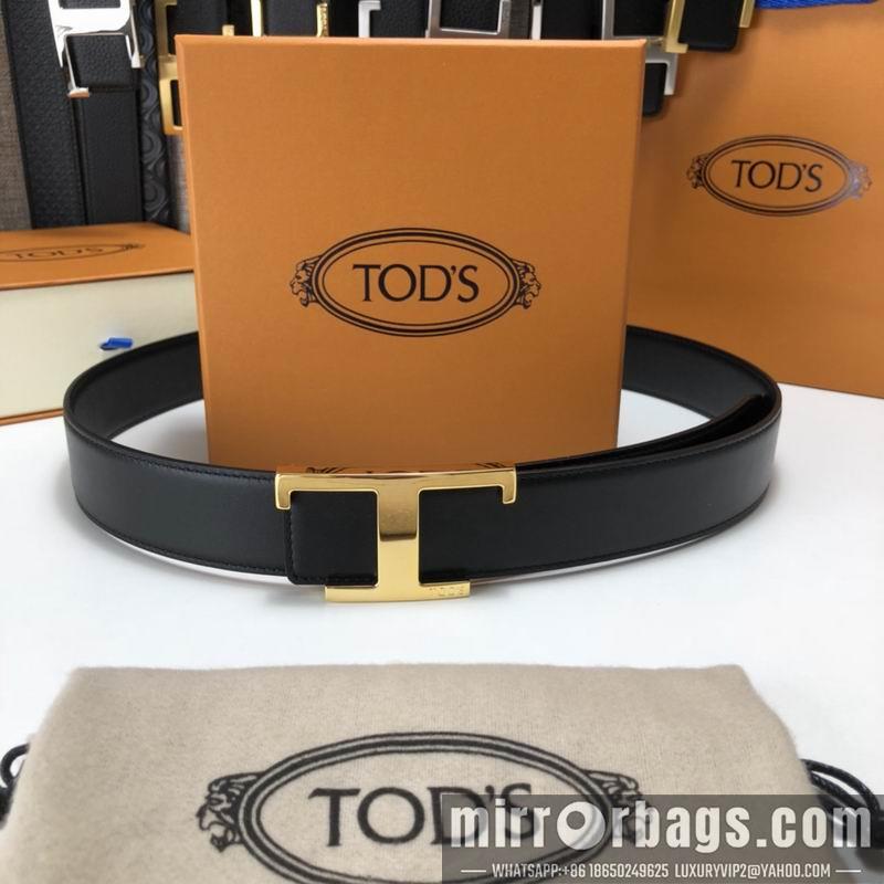 Tod's belt 34mmX95-125cm 7D03