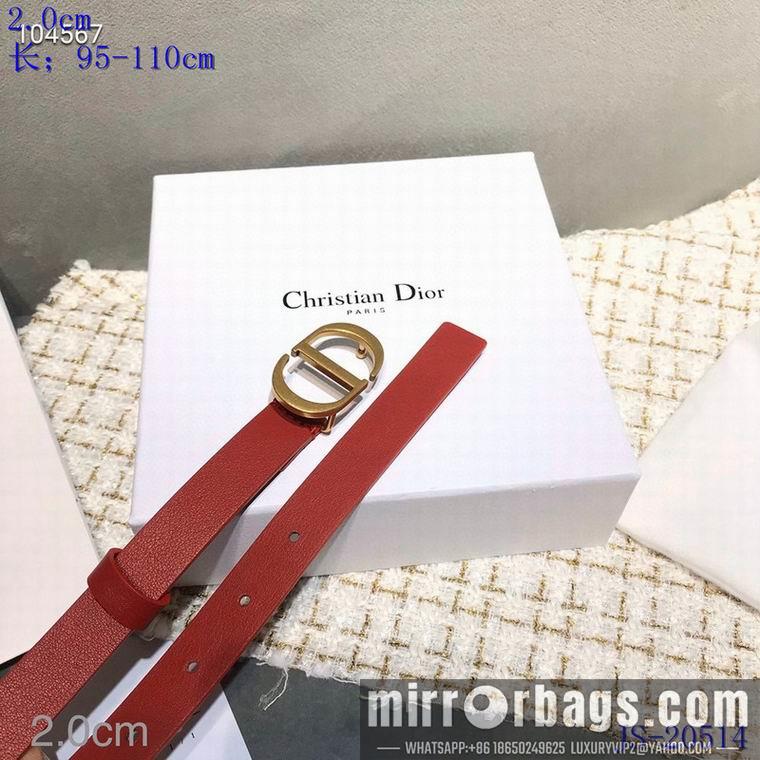 Dior Belt 20mmX95-110cm 8L11