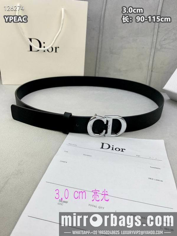 Dior belt 30mmX90-115cm 8L111004