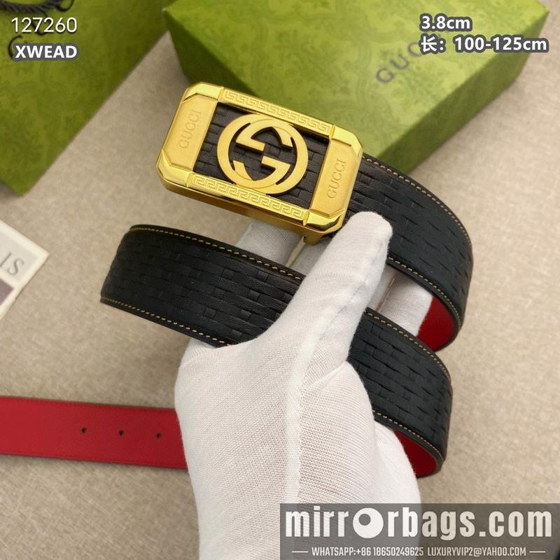 Gucci belt 38mmX100-125cm 8L48