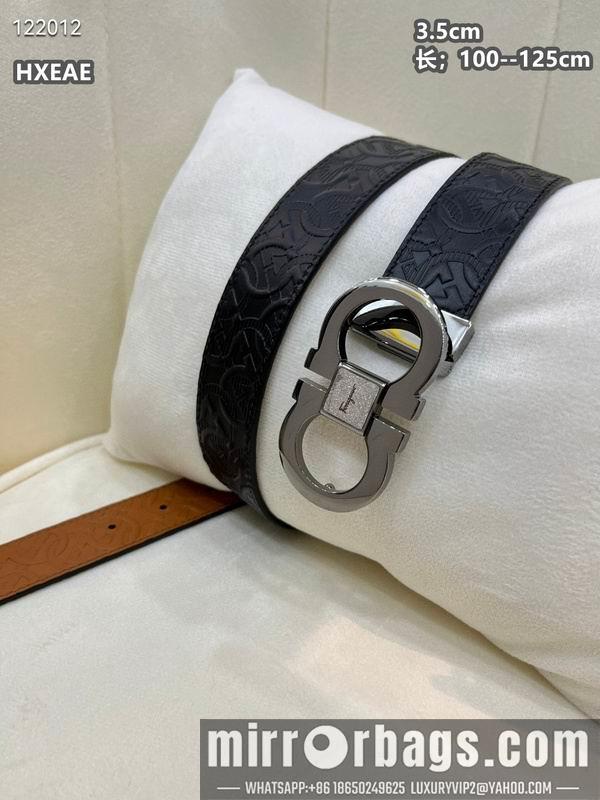 Ferragamo belt 35mmX100-125cm 8L69