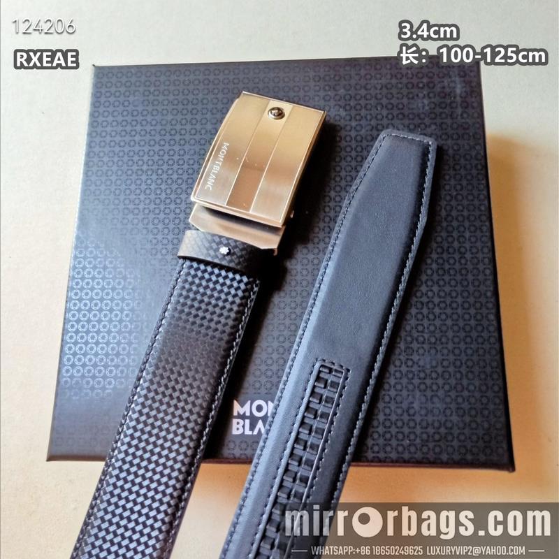 Montlanc belt 34mmX100-125cm 8L11