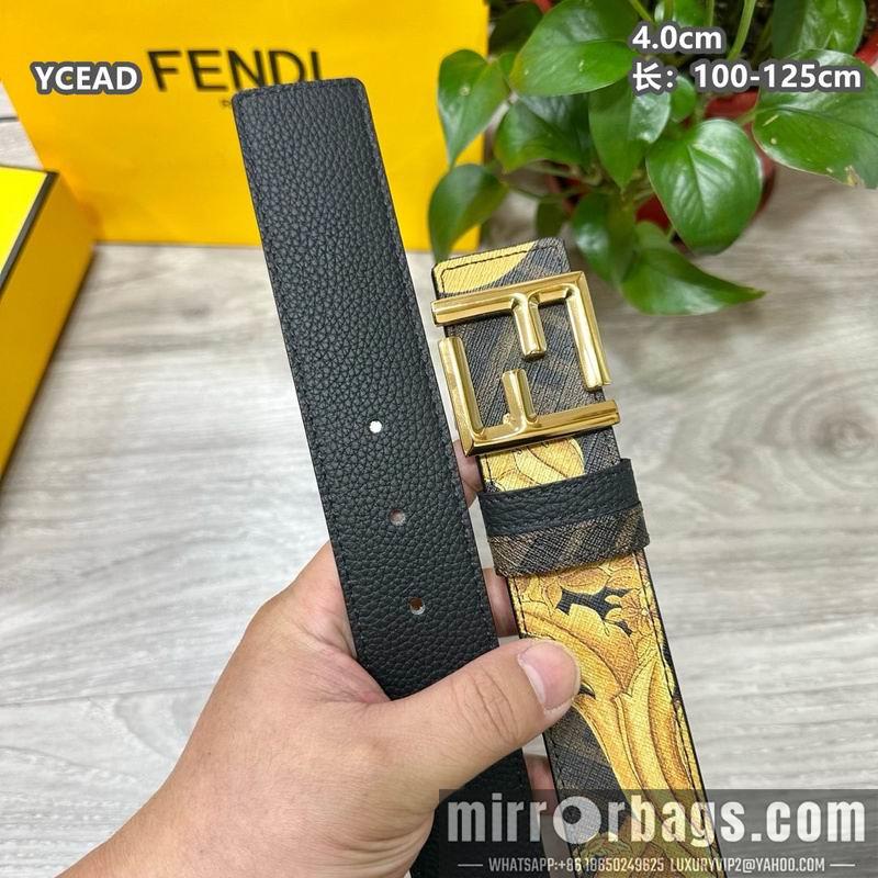 Fendi belt 40mmX100-125cm 8L147