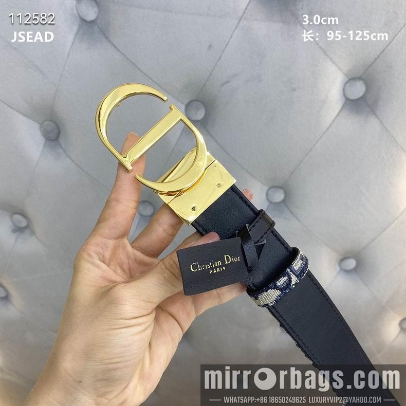Dior belt 30mmX95-125cm 8L11