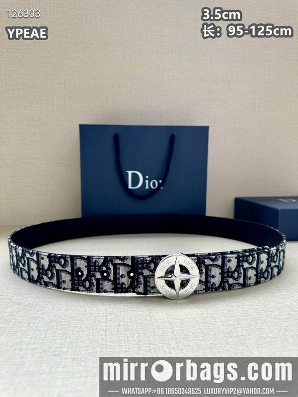 Dior belt 35mmX95-125cm 8L17