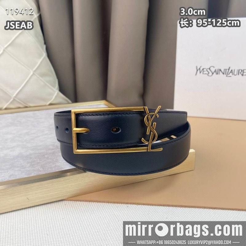 YSL Belt 30mmX95-125CM 8L02