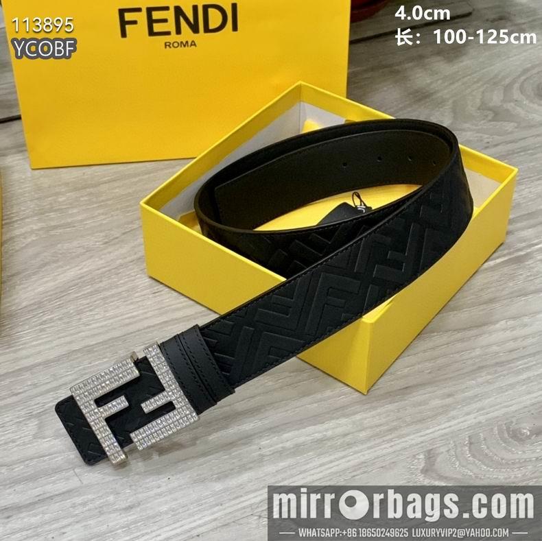 Fendi Belt 40mmX100-125cm 8L74