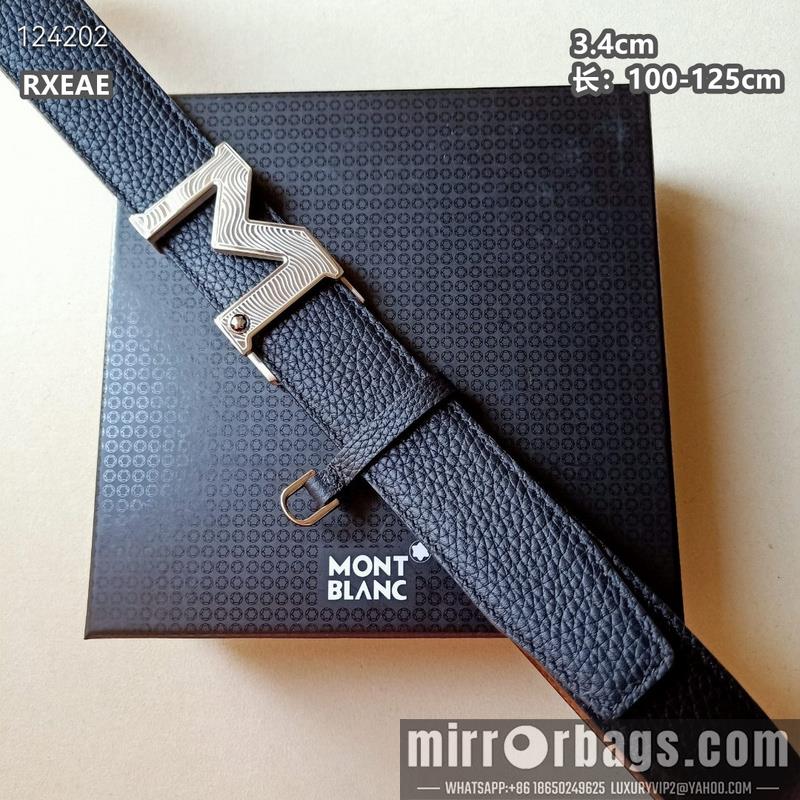Montlanc belt 34mmX100-125cm 8L13