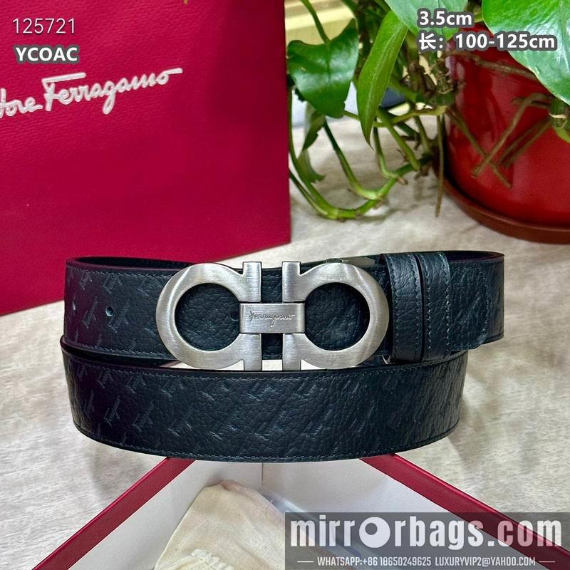 Ferragamo belt 35mmX100-125cm 8L33