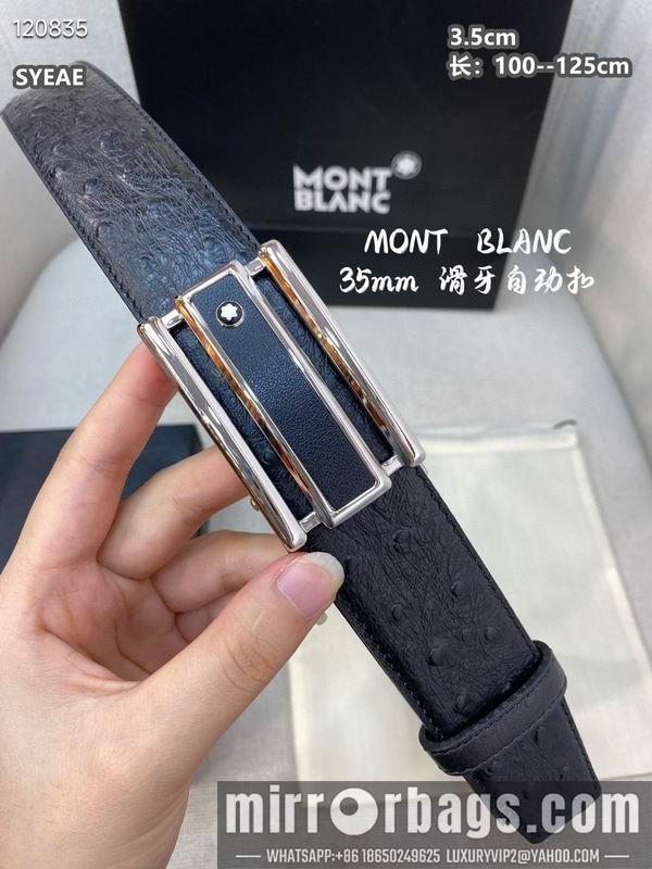 Montblanc belt 自动扣 35mmX100-125cm 8L072015