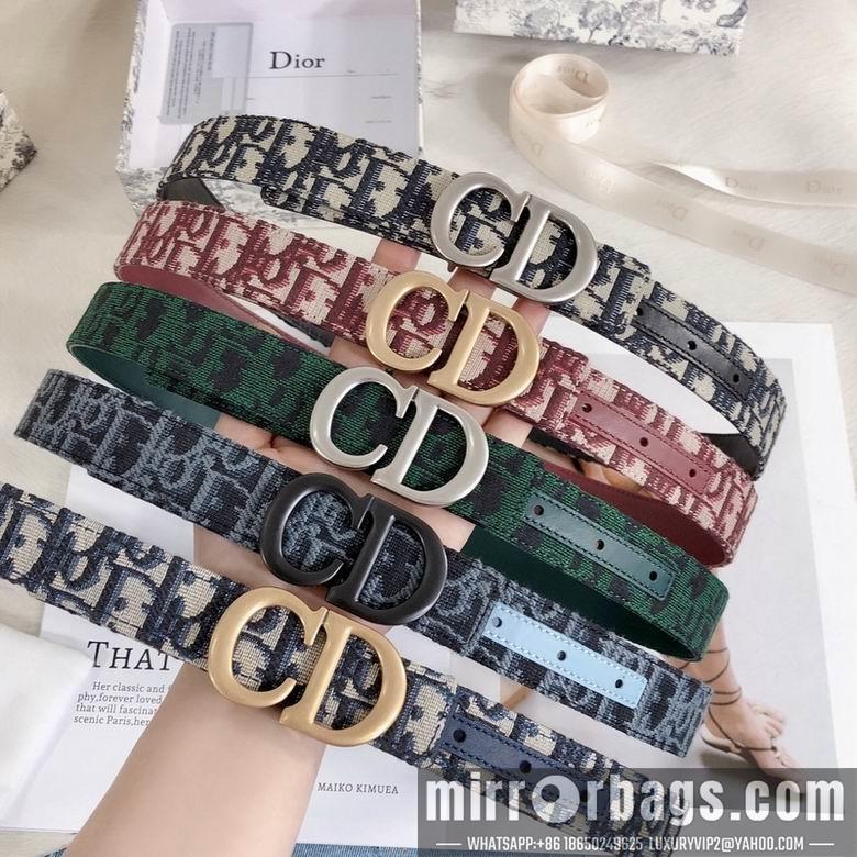 Dior Belt 30mmX95-110cm 7d04