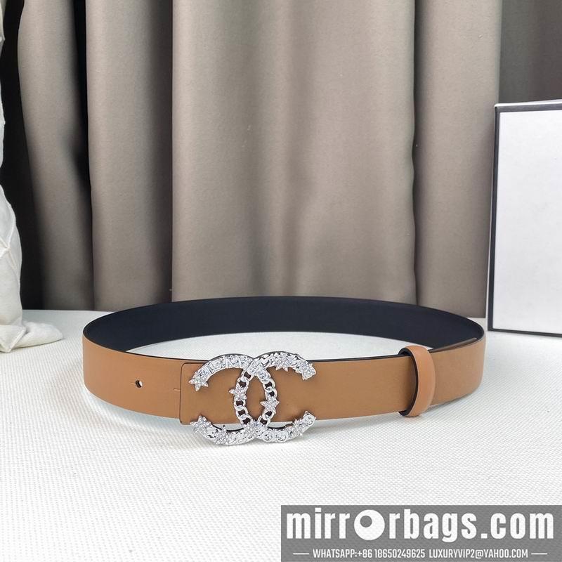 Chanel belt 30mmX90-115cm 7D07