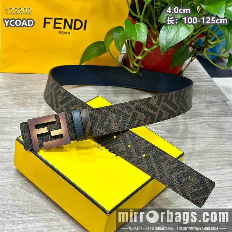 Fendi belt 40mmX100-125cm 8L76