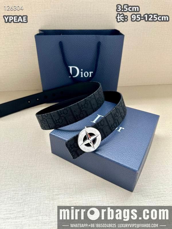 Dior belt 35mmX95-125cm 8L19