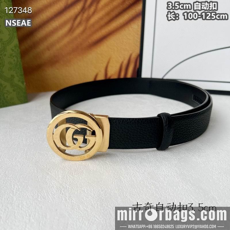 Gucci belt 35mmX100-125cm 8L78