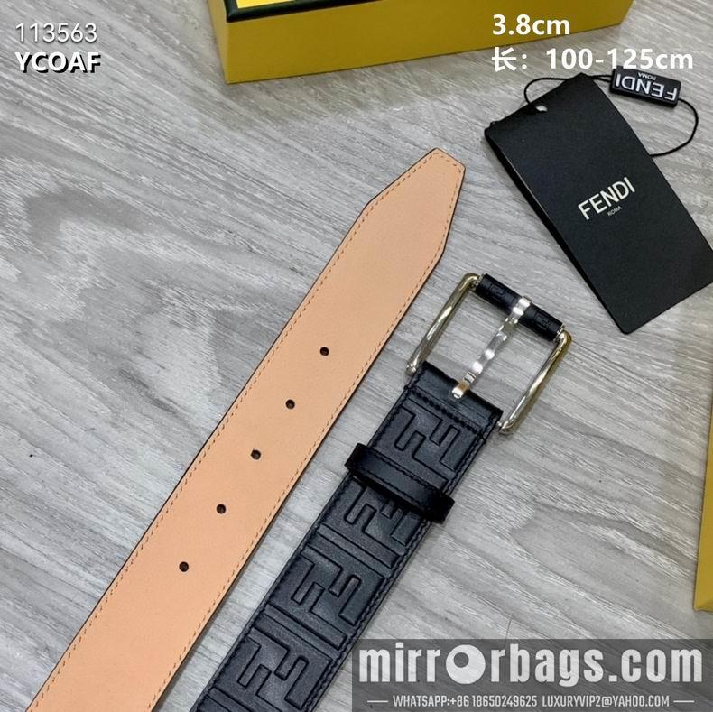 Fendi Belt 38mmX100-125CM 8L23