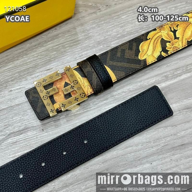 Fendi belt 40mmX100-125cm 8L114